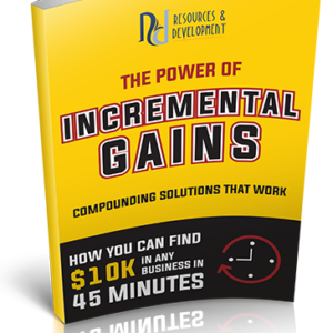 Resources and Development The Power of Incremental Gains book