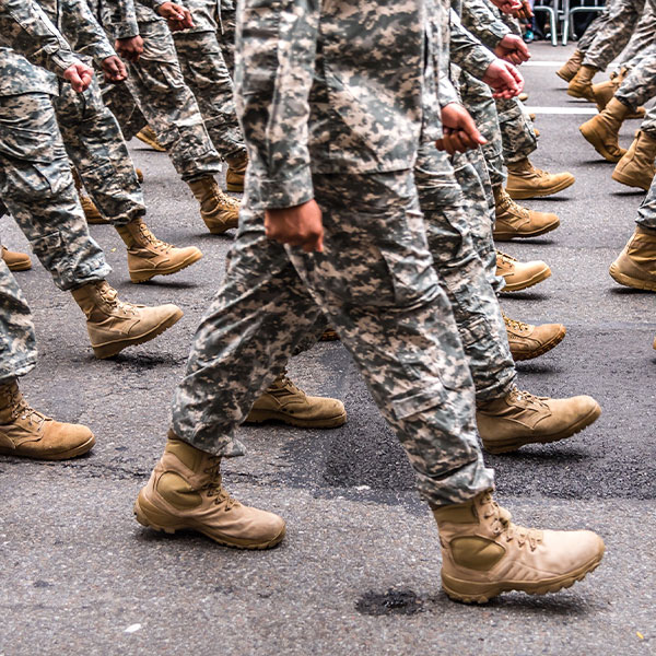 Resources and Development Army Marching